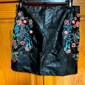 NWT Leather Skirt